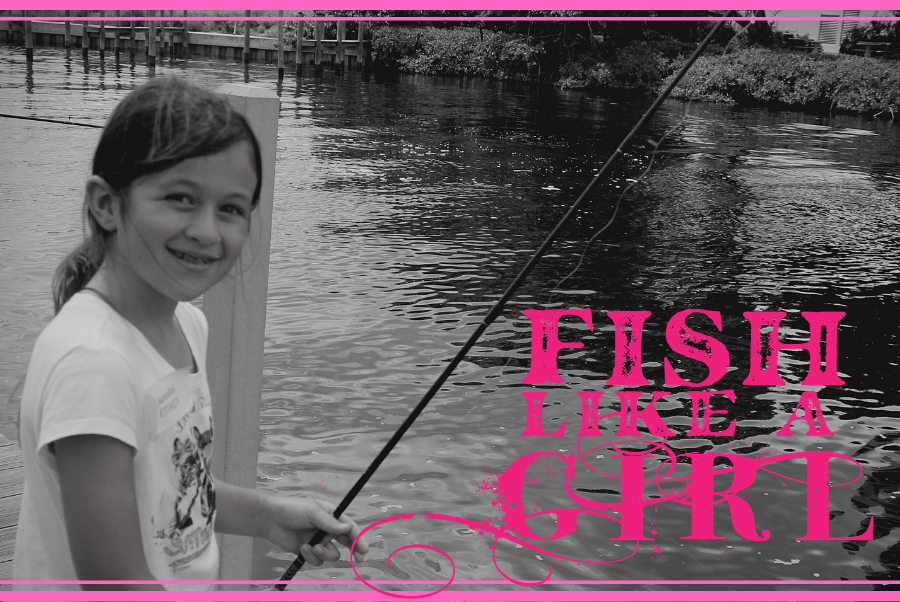 Web Event - Fish Like a Girl flyer