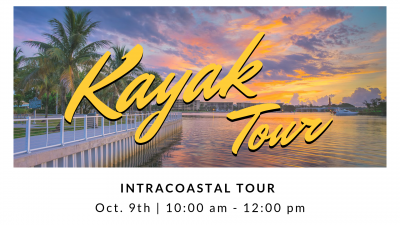 kayak tour flyer