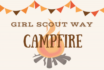 Girl Scout Way Campfire flyer
