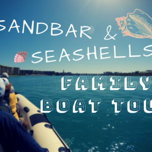 family boat tour flyer