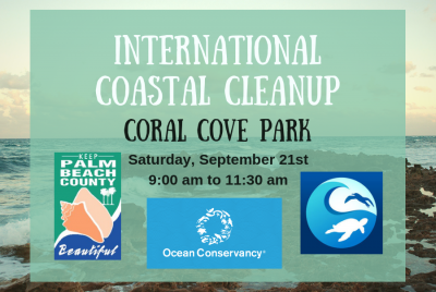 International Coastal Cleanup flyer