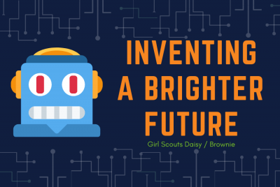 Web Event Inventing a Brighter Future flyer