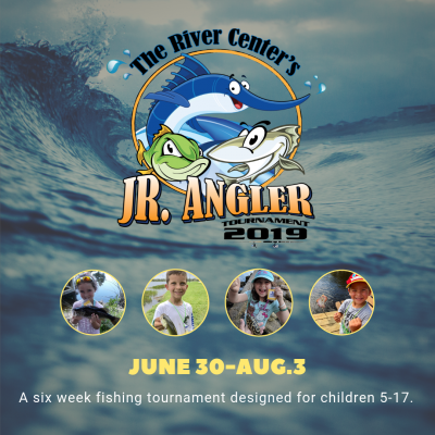 JR Angler fishing tournament flyer