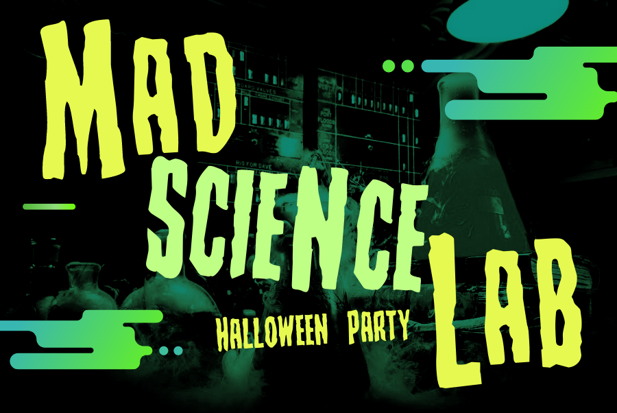 Mad Scientist lab flyer